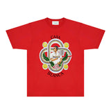 Casablanca T Shirts Fashion Print Street
