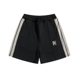 Palm Angels Shorts 24S Cross-border European and American trendy brand palm letter striped color matching casual shorts