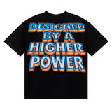 Godspeed T Shirts Star Shock Skull Print Cotton Casual Short Sleeve Men and Women