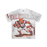 Valeforever Vale T Shirts Hotfix rhinestones Short Sleeves