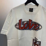SAINT MICHAEL Vintage T Shirt Love Cupid Short Sleeve
