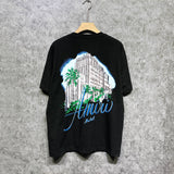 Amiri t shirts city forest printing short sleeve