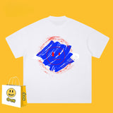 Drew T Shirts Graffiti Printing Short Sleeve