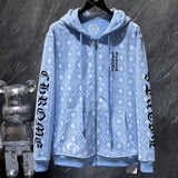 Chh Chrome Hearts Hoodie autumn and winter logo full of zipper cardigan jacket hooded