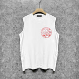 Amiri tank top circle sketch printing
