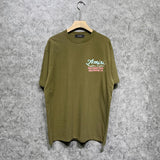 Amiri t shirts wine glass letterprinting short sleeves