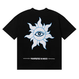 Godspeed T Shirts Urban UFO Printing Cotton Casual Short Sleeve Men and Women