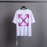 Off White T Shirts Religious Angel Oil Painting Short Sleeves