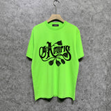 Amiri t shirts morning glory printing short sleeve