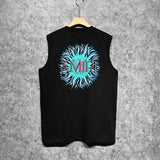 Amiri tank top colorful sun print