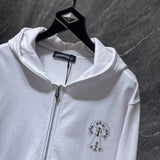 Chh Chrome Hearts Hoodie Casual Hooded Sweater Zip Jacket