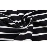 Fog Essentials T Shirts Spring/Summer FOG Season 6 Striped Crew Neck Short Sleeves