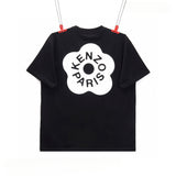 KENZO T Shirt Summer Tiger Head Casual