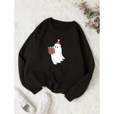 Ghost Christmas gift Sweatshirt fashion harajuku set style