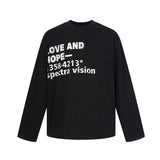 Unisex long-sleeved shirt autumpure cotton