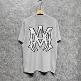 Amiri t shirts spider printing short sleeve