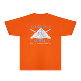 Casablanca T Shirts Fashion Print Street