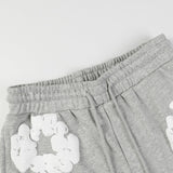 Denim Tears Outfit:T Shirt/Shorts (Separate Purchase Options) Loose Short Sleeve T-shirt Casual Shorts Suit