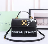 Off White Bag Casual Outdoor Convenient Tote Bag