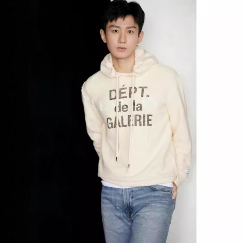 Gallery Dept Hoodie Alphabet Slogan Joint Hoodie Sweater