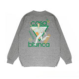 Casablanca Long sleeve T-shirt Printed loose T-shirt