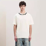 Palm Angels T Shirts Scarf Print Short Sleeve T-Shirt