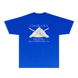 Casablanca T Shirts Fashion Print Street