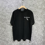 Amiri t shirts sanskrit printing short sleeve