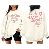 Concert Sweatshirts Women Coquette