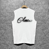 Amiri tank top gypsophila printing
