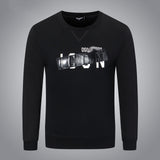Dsq2 Hoodie DSQ Lian D2 Rectangular Three-Dimensional Printed Sweater Trendy Men's Autumn and Winter
