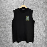 Amiri tank top black panther print