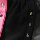 Men Shorts Wash Black Old Casual Shorts Hot Pants