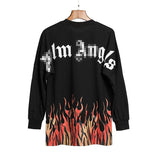 Palm Angels T Shirts Long Sleeve T-shirt Men and Women Loose Long Sleeve Jacket