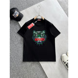 KENZO T Shirt Summer Tiger Head Casual