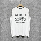 Amiri tank top day and night star print