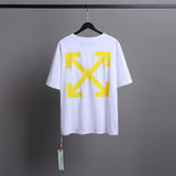 Off White T Shirts Religious Angel Oil Painting Short Sleeves