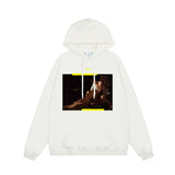 OFF WHITE Hoodie Trendy Street Style Personalized Cotton