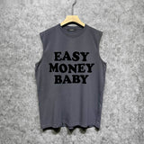 Amiri tank top fat letterprinting