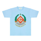 Casablanca T Shirts Fashion Print Street
