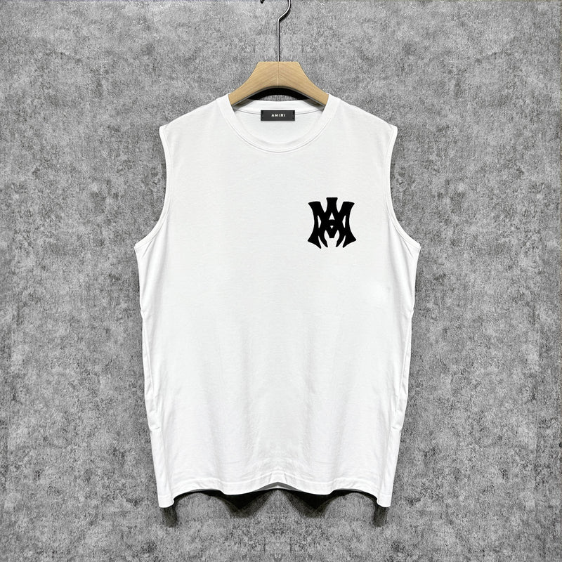 Amiri tank top hollywood spider printing
