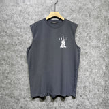 Amiri tank top sword printing