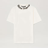 Palm Angels T Shirts Scarf Print Short Sleeve T-Shirt