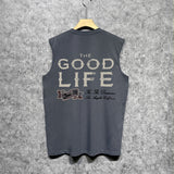 Amiri tank top letter printing