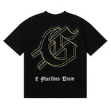 Godspeed T Shirts Spacesuit Pyramid Printing Cotton Casual Crew Neck Short Sleeve Men and Women