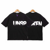 Palm Angels T Shirts Letter Short Sleeve T-shirt Loose Half Sleeve