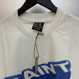 SAINT MICHAEL Vintage T Shirt Cookie Print Short Sleeve