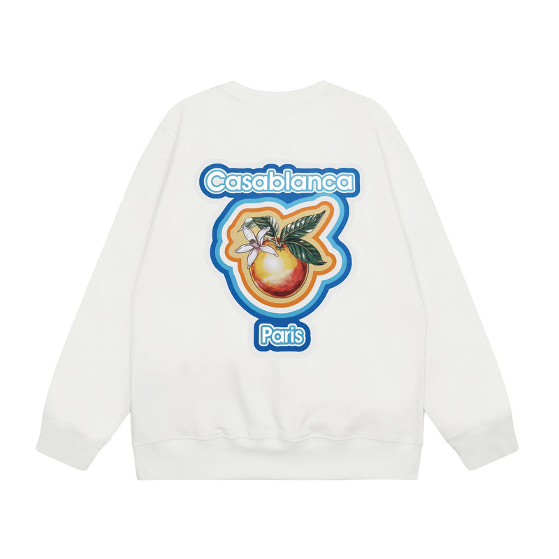 Casablanca Sweatshirts Autumn and Winter Sweater Men
