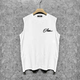 Amiri tank top gypsophila printing