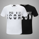 Dsq2 T Shirt Icon Letter Printing Casual Sports Short Sleeve Summer Men's